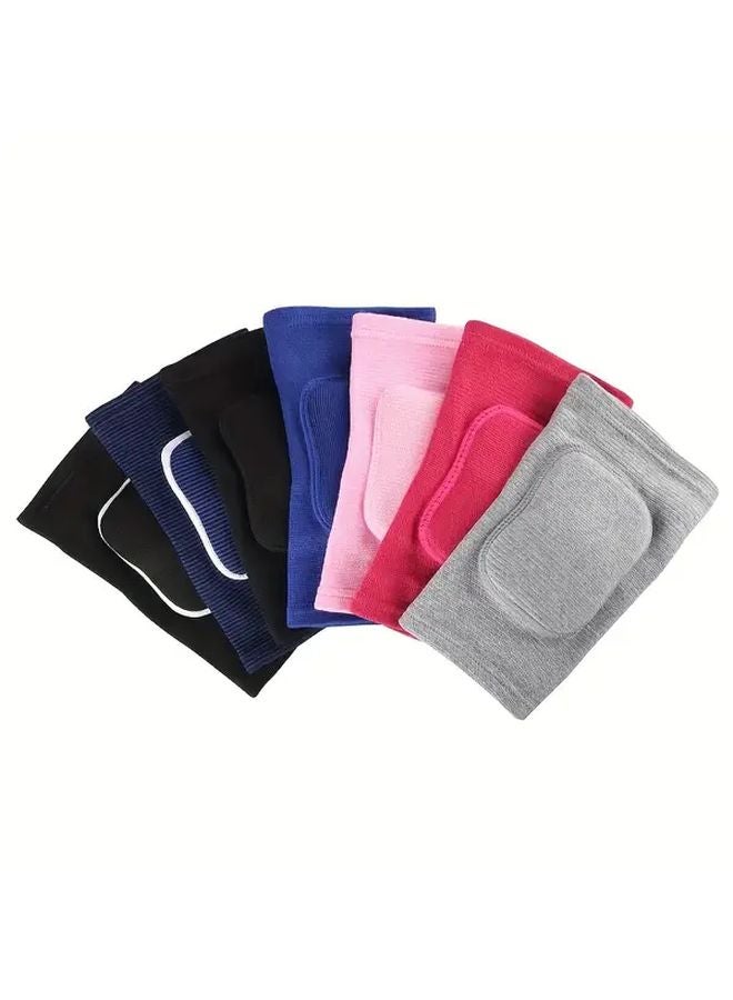Black XXS Elastic Elbow Pads Support Brace For Sports Fitness Tennis Basketball - Image 2