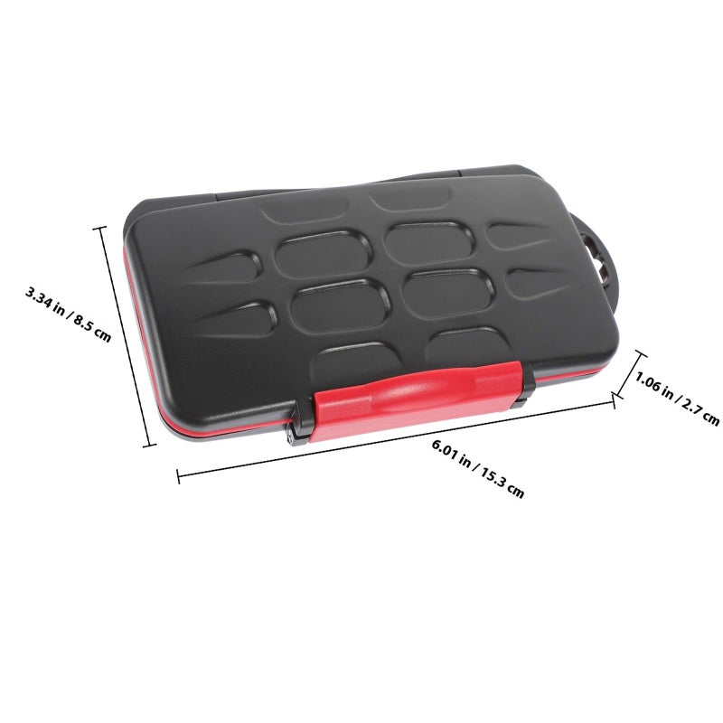 Micro SD Card Holder Waterproof Shockproof Travel Case Organizer Box - Image 3