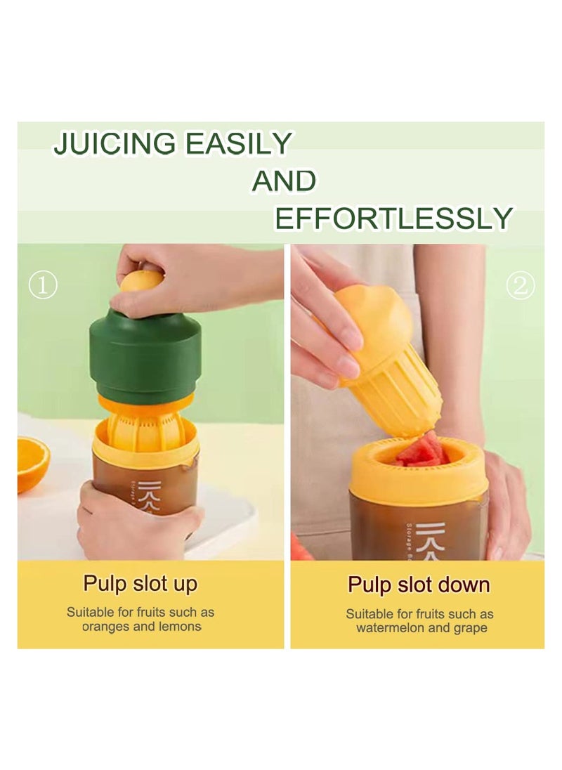 SYOSI - Manual Juicer Citrus Juicer Lemon Squeezer Citrus Orange Squeezer Manual Hand Juicer Lime Press Manual Juicer Mini Portable Juicer - Image 1