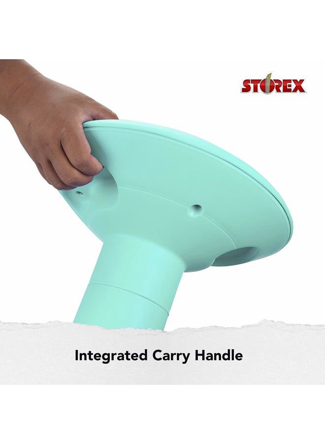 Storex Wiggle Stool – Active Flexible Seating for Classroom and Home Study, Adjustable 12-18 Inch Height, Teal (00306U01C) - Image 5
