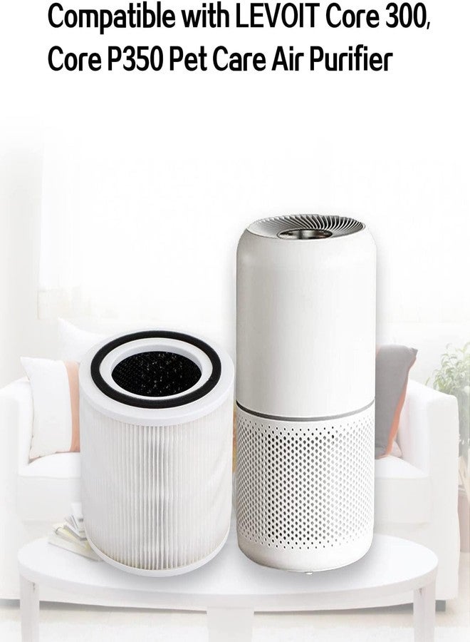 FilterEra Core 300 Replacement Filter Compatible with Levoit Core 300,3 in 1 Pre-Filter,H13 True HEPA,Carbon Filter,Part Core 300-RF,Core 300S,Core P350,P350-RF,2 Pack - Image 5