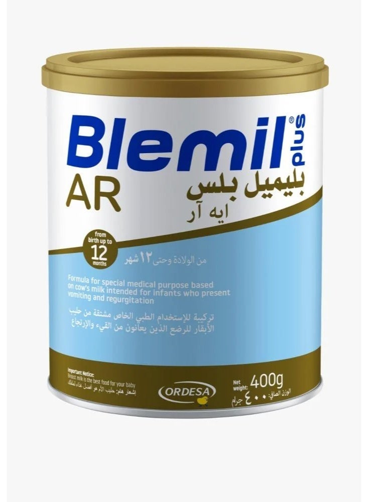 Blevit Blemil Plus Ar Anti-Regurgitation Milk Powder, 400 Gm - Image 1