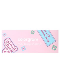 COLORGRAM Colorgram, Milk Bling Shadow, 02 Opal Flash, 0.11 oz (3.2 g)  - Image 2