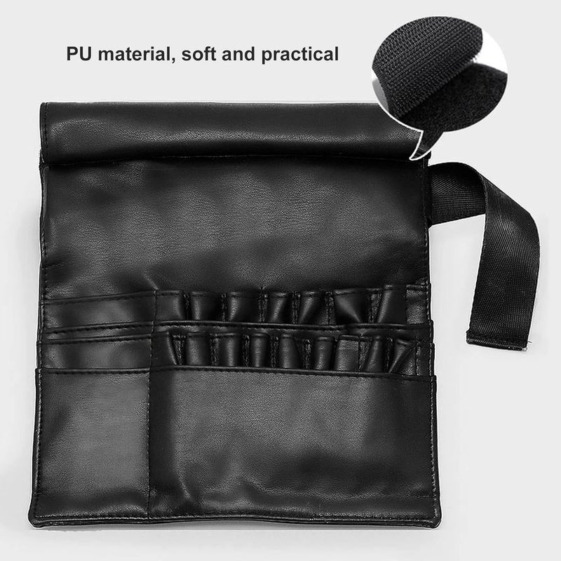 yuyte Makeup Brush Waist Bag Multifunctional Professional Storage Organizer Adjustable Belt Suitable for Artist Studio Training - Image 4