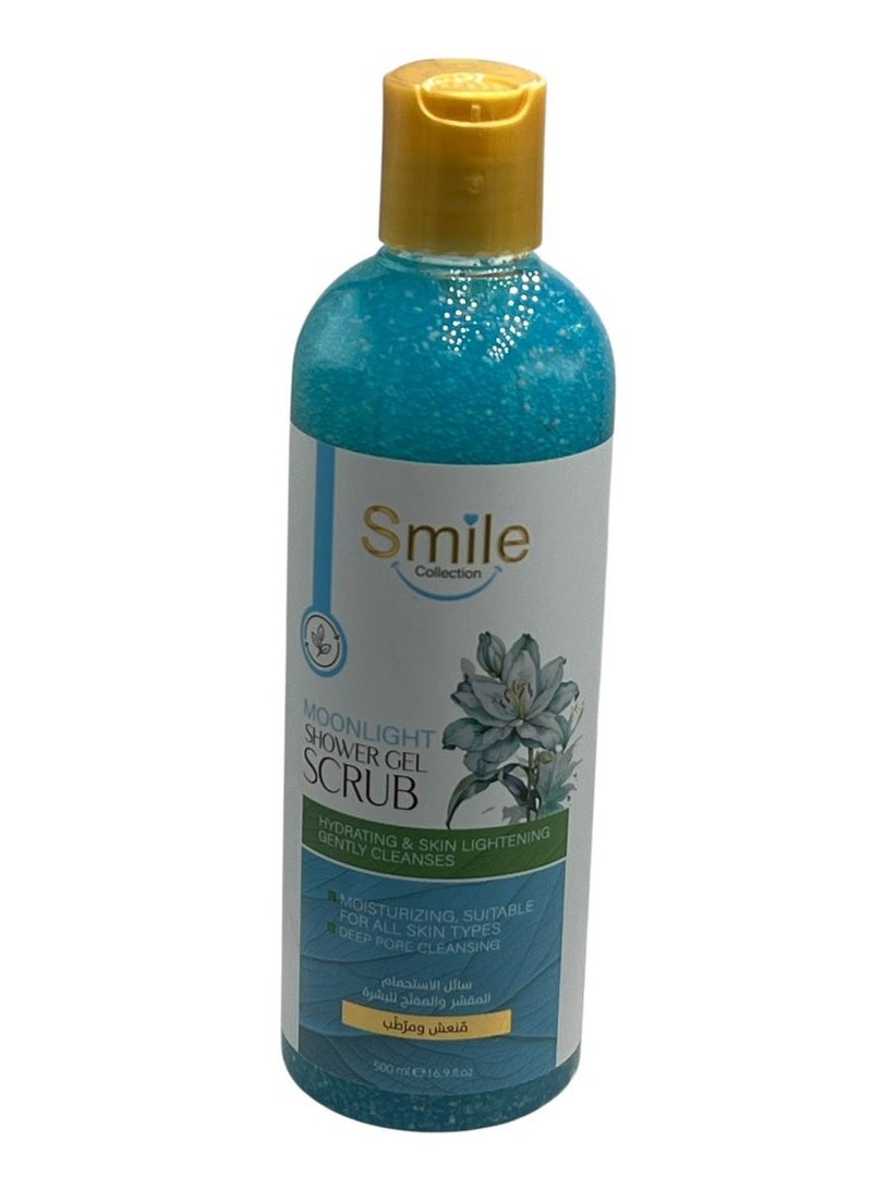 Smile moonlight shower gel scrub 500 ml