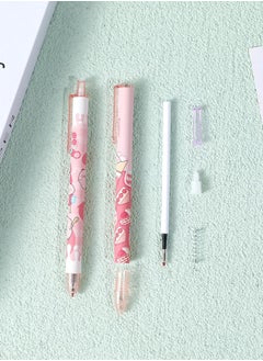 Royee 6 Piece 0.5mm Cute Kawaii Black Ink Retractable Gel Pens Office School Supplies  - Image 3