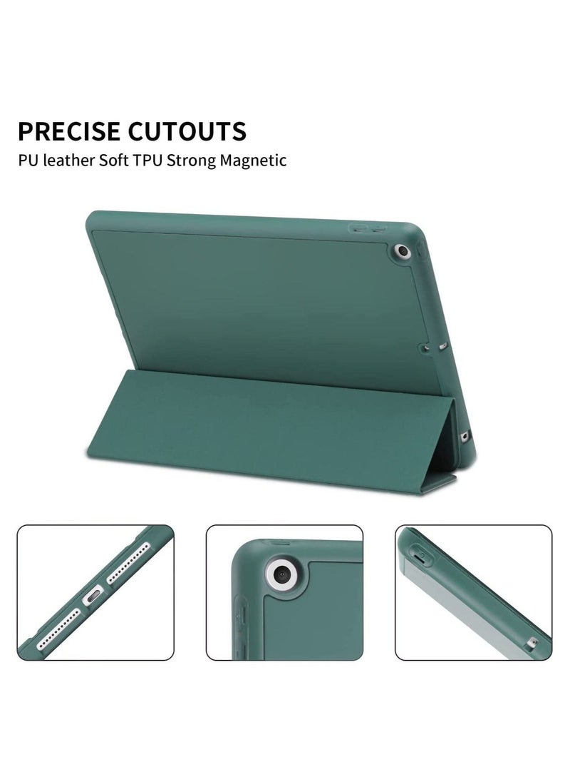 iPad 9th/8th/7th Generation case (2021/2020/2019) iPad 10.2-Inch Case with Pencil Holder [Sleep/Wake] Slim Soft TPU Back Smart Magnetic Stand Protective Cover Cases - Image 4