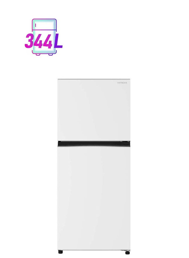 هيتاشي ثلاجة مزدوجة الأبواب 12.2 قدم مكعب ، HRTN6379SPWHSA بيضاء - Image 1
