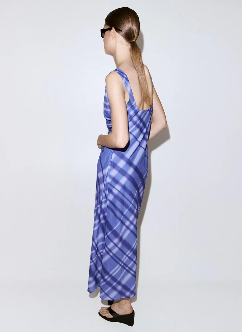مانجو 100% Cotton Print Dress