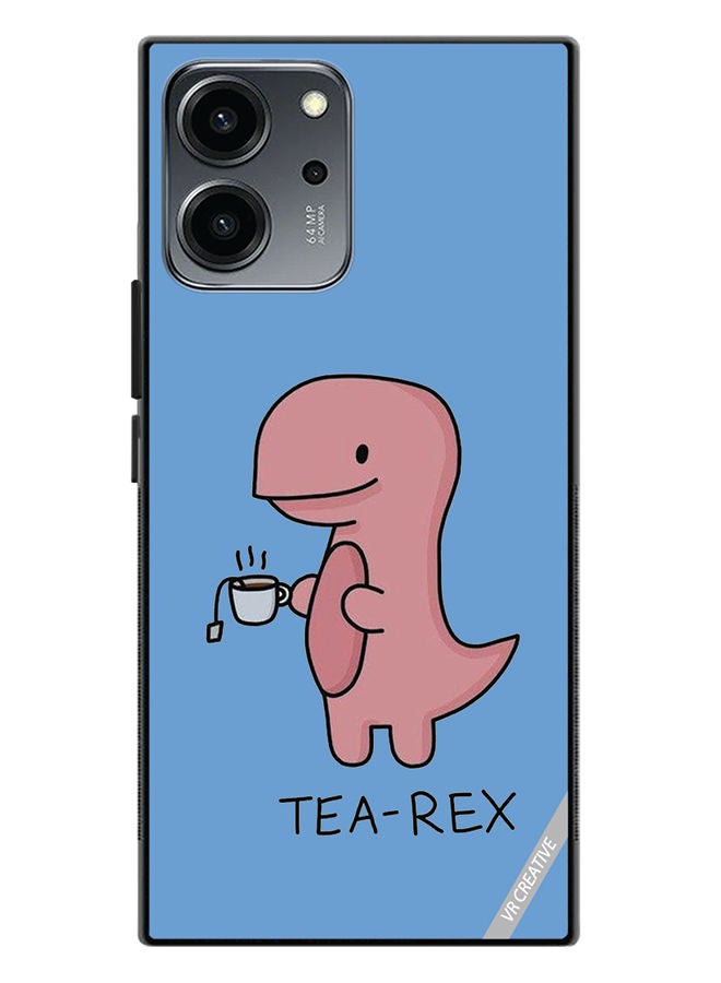 VR CREATIVE Protective Case Cover For Honor 80 SE Tea Rex Design Multicolour - Image 1