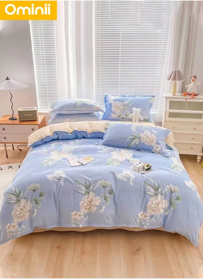 Skin-friendly cotton three-piece set: including bed sheet, duvet cover and 2 pillowcases, 200*230cm, full coverage, luxurious comfort - pzsku/Z1D5A8CDE14A22ED6A6C7Z/45/_/1729655234/edef6bfa-2f78-4d6d-a19d-1f9675276155