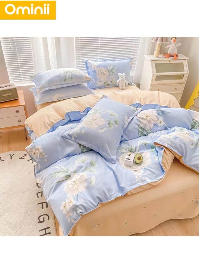 Skin-friendly cotton three-piece set: including bed sheet, duvet cover and 2 pillowcases, 200*230cm, full coverage, luxurious comfort - pzsku/Z1D5A8CDE14A22ED6A6C7Z/45/_/1729655236/51a57677-b4e4-4159-9ef5-70344079f2d4