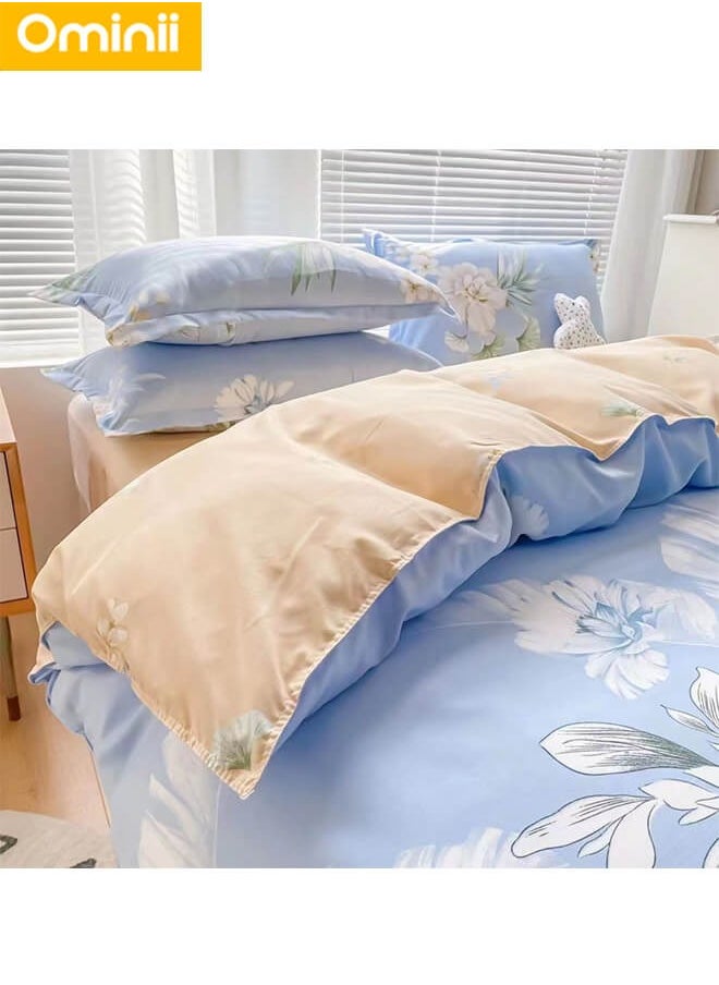 Skin-friendly cotton three-piece set: including bed sheet, duvet cover and 2 pillowcases, 200*230cm, full coverage, luxurious comfort - pzsku/Z1D5A8CDE14A22ED6A6C7Z/45/_/1729655237/cf32f10e-064f-4415-8ebf-e7c2997ecb50