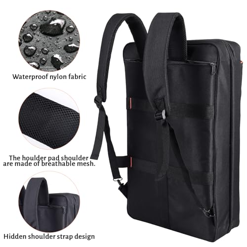 Timoxi DJ Controller Case for DDJ-FLX10/ 1000/REV7/REV5/800/ FLX6 AlphaTheta DDJ-GRV6 With Thick EVA Padding, Adjustable Shoulder Strap,Fits Up to 15.6" Laptops– Perfect for DJ and Music Producers - Image 5