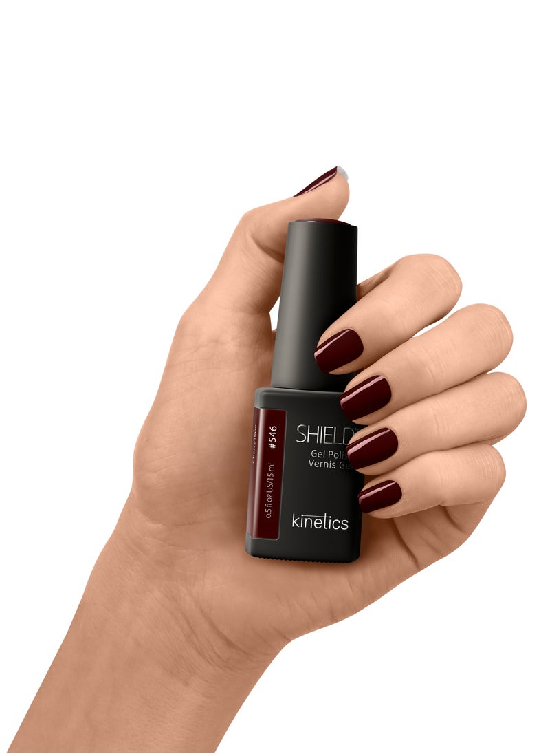 KINETICS SHIELD GEL POLISH 15 ML | #546 CHERRY RIPE  - Image 2