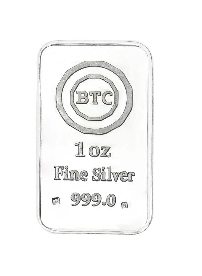 BTC 31.1g Silver Ingot - Taj Nefru - Image 3