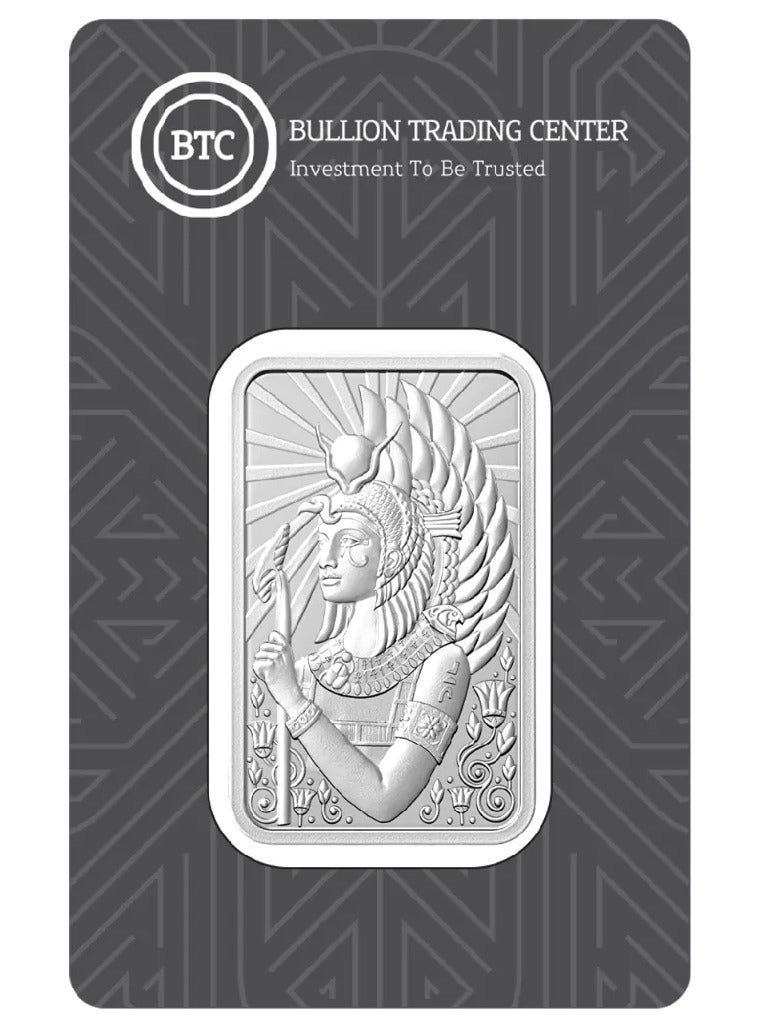 BTC 31.1g Silver Ingot - Taj Nefru - Image 1