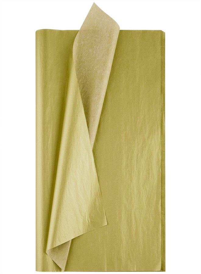 TUPARKA 60 Sheets Gold Tissue Paper Christmas Tissue Paper Wrapping Paper Gift Paper for DIY and Craft, Gift Decorations in Christmas Party 20.5x15inch - Image 1