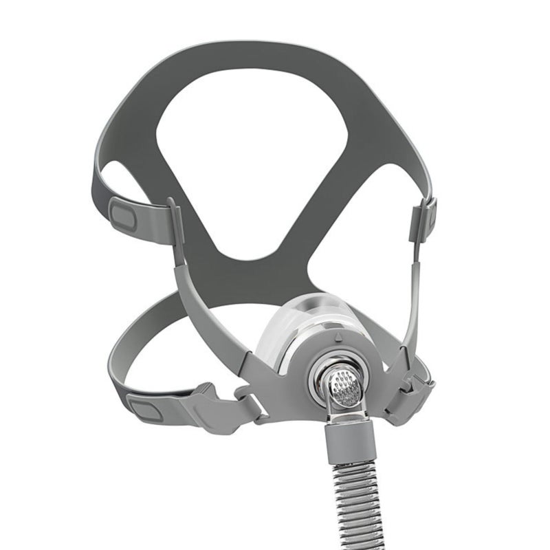 GAHQB قناع CPAP، قناع أنفي عالمي للنوم CPAP قابل لإعادة الاستخدام، مستلزمات CPAP، قناع وجه أنف سيليكون ناعم مع إحكام مثالي، مع حزام رأس، كوع/دوار، وسادة - Image 1
