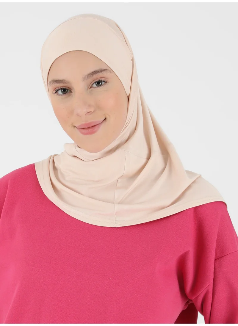 إيكاردين Viscose Scarfs - Light Beige -