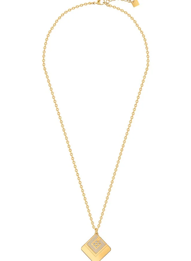 Guy Laroche Grace Gold Plated Pendant Necklace for Women