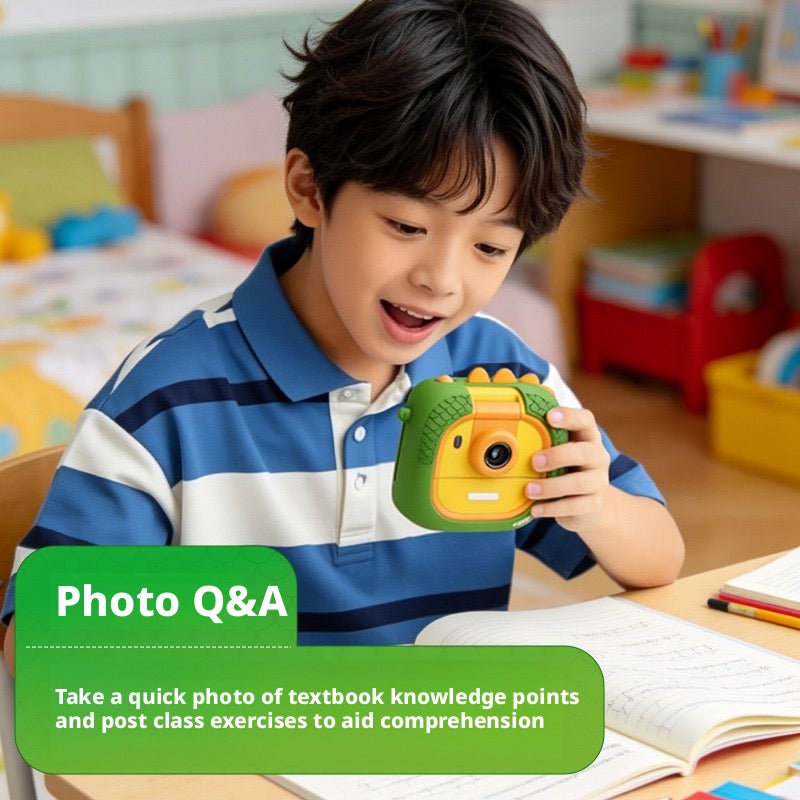 Smart AI Instant Camera for Kids, Can Take Photos and Print Color Photos, AI Learning Machine Toy, Children's Day Gift - Image 3
