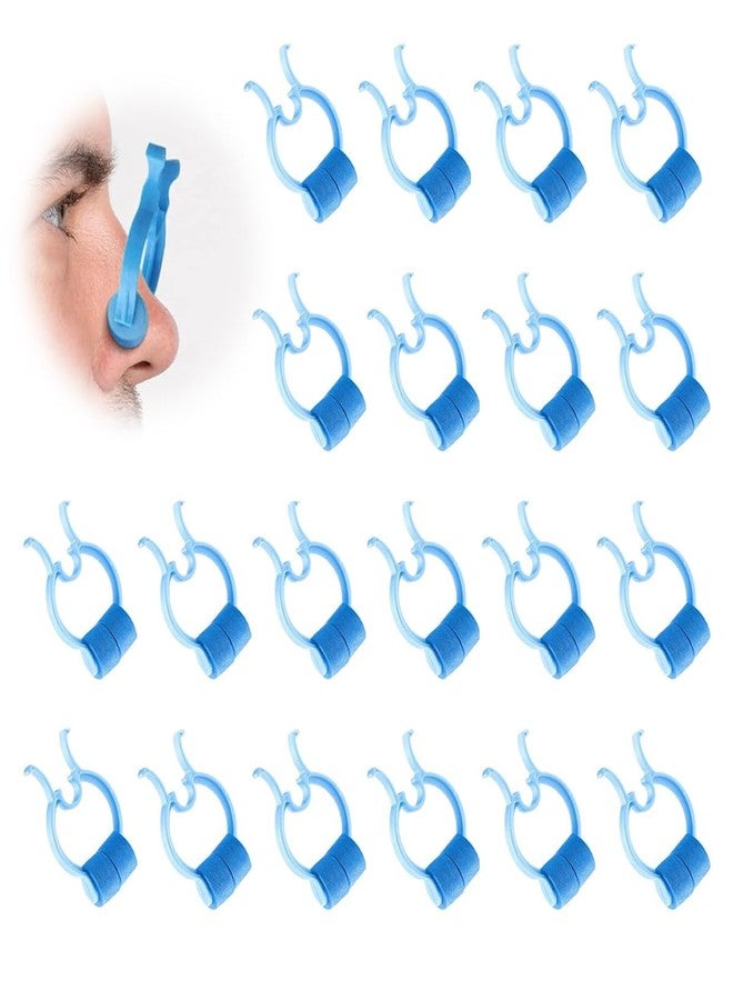YXCCSE 20 Pcs Nose Stop Clips Stop Nosebleeds Clip, Nasal Stopper Clip Nose Bleed Stopper Foam Nose Clip for Snoring Stop Accidental or Emergency Condition Swimming - Image 1