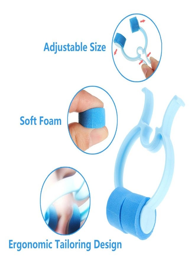 YXCCSE 20 Pcs Nose Stop Clips Stop Nosebleeds Clip, Nasal Stopper Clip Nose Bleed Stopper Foam Nose Clip for Snoring Stop Accidental or Emergency Condition Swimming - Image 3
