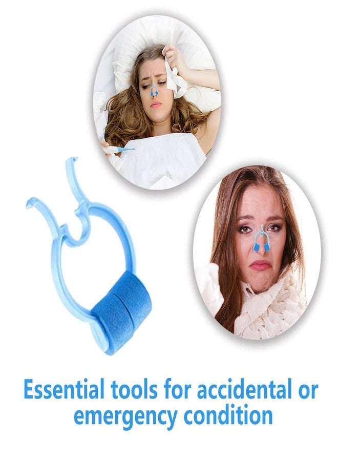 YXCCSE 20 Pcs Nose Stop Clips Stop Nosebleeds Clip, Nasal Stopper Clip Nose Bleed Stopper Foam Nose Clip for Snoring Stop Accidental or Emergency Condition Swimming - Image 4