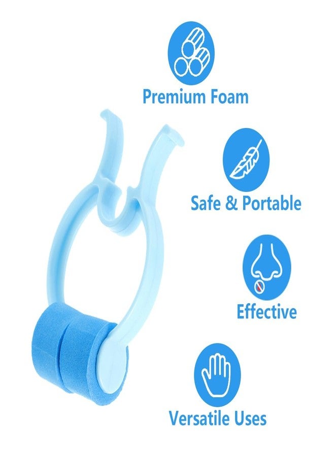 YXCCSE 20 Pcs Nose Stop Clips Stop Nosebleeds Clip, Nasal Stopper Clip Nose Bleed Stopper Foam Nose Clip for Snoring Stop Accidental or Emergency Condition Swimming - Image 2
