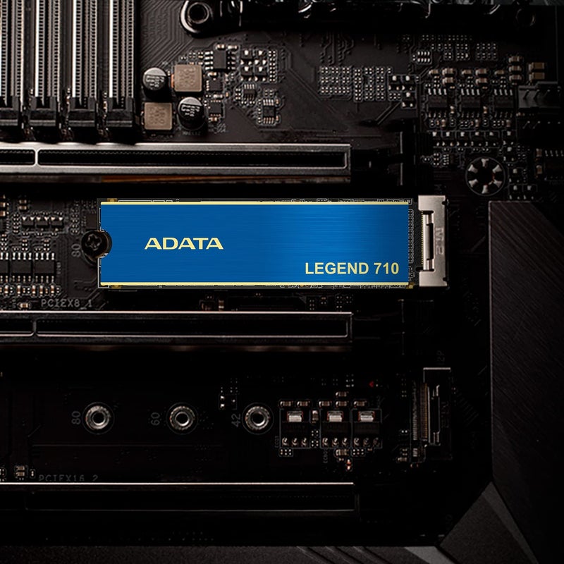 ADATA SSD Legend 710 M.2 1TB PCIe Gen3 x4 M.2 2280 Solid State Drive, Design for Creator Gaming, Read Speed up to 2,400 MB/s, 3D NAND, LDPC, AES 256-bit Encryption - Image 4