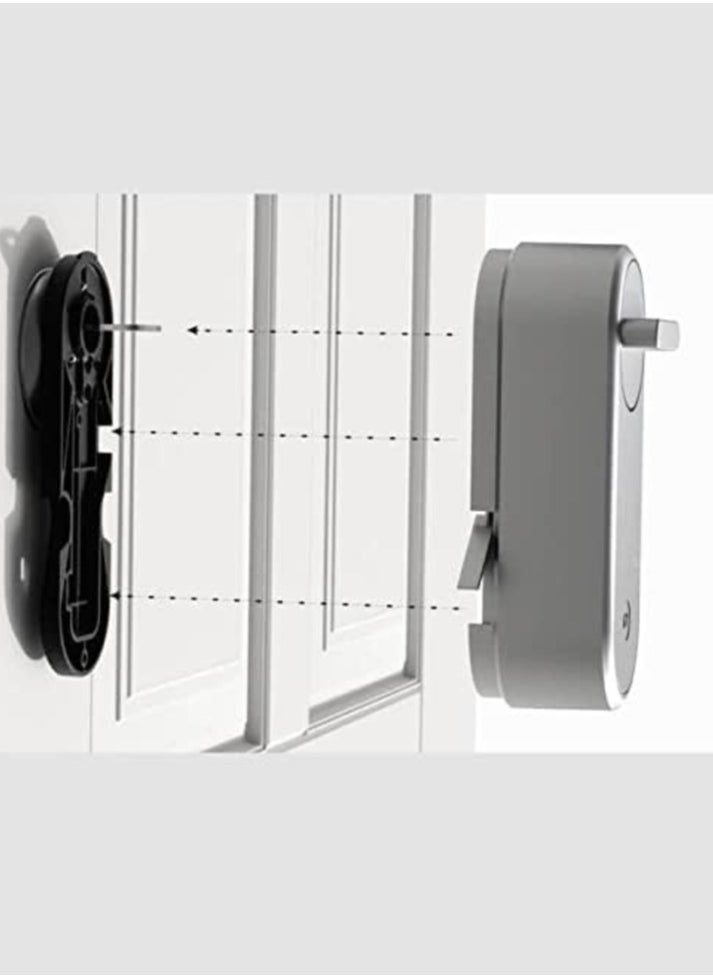 Yale - Yale 05/101200/Si - Linus Smart Lock - Silver - Keyless And Secure Door Lock - Image 1