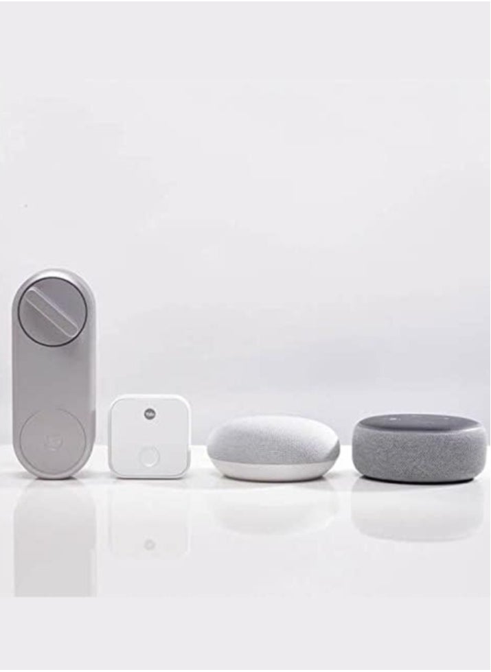 Yale - Yale 05/101200/Si - Linus Smart Lock - Silver - Keyless And Secure Door Lock - Image 1