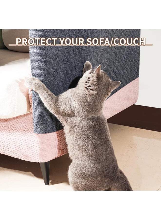 Self-Adhesive Cat Scratch Pad – Wall & Furniture Protector, DIY Cat Climbing Scratch Mat - Image 5