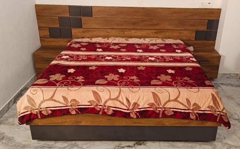 OOA OOA Flannel Double Bed DoharDuvetQuiltBlanket Cover with Zipper 90x100 Inch Maroon can be Used as AC Blanket  - Image 4