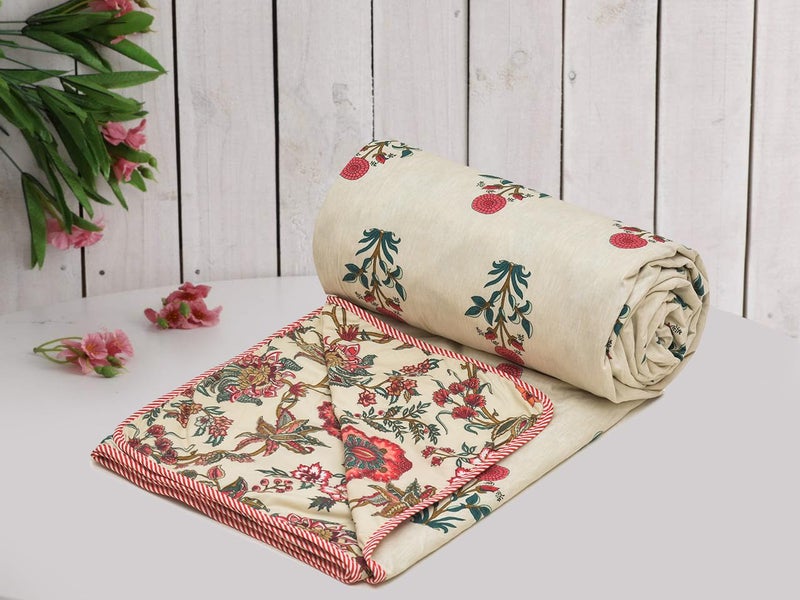 RRC Super Soft Brushed Microfiber Cotton 3 Layer Breathable Set of 2 Single Dohar Lightweight Warm Bed Dohar 57X87(Inches) 144X220(CM) All-Weather 120 GSM AC Dohar Blanket - Image 4