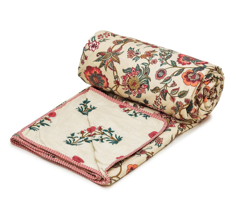 RRC Super Soft Brushed Microfiber Cotton 3 Layer Breathable Set of 2 Single Dohar Lightweight Warm Bed Dohar 57X87(Inches) 144X220(CM) All-Weather 120 GSM AC Dohar Blanket - Image 3