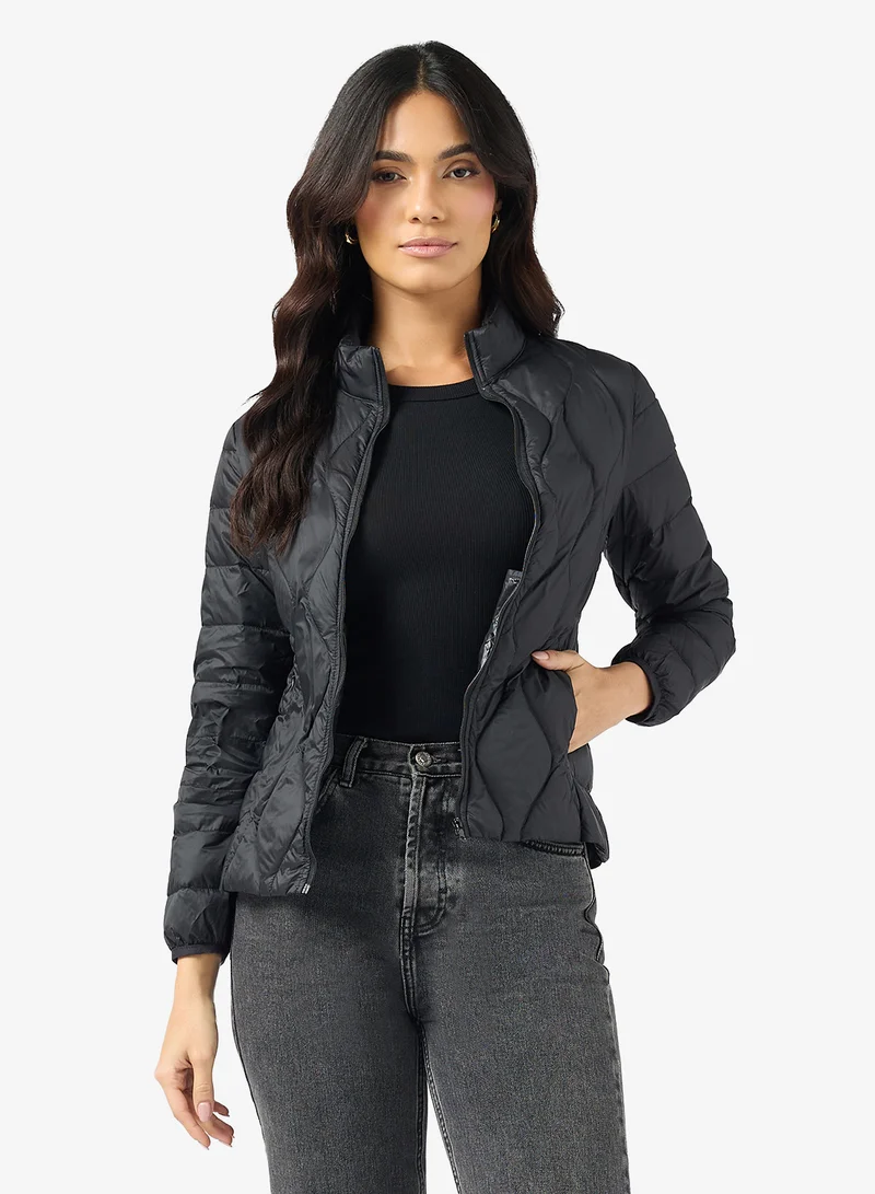 ايلا Casual Mid Length Qulited Jacket