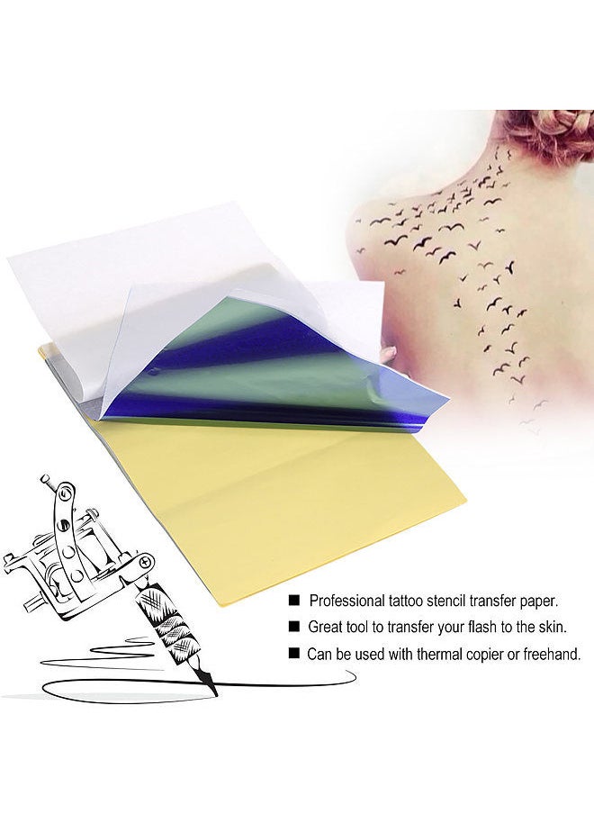 Generic - 15 Sheets Tattooing Transfer Paper Carbon Thermal Stencil Copier Paper Tracing Paper with 4 Layers - Image 1