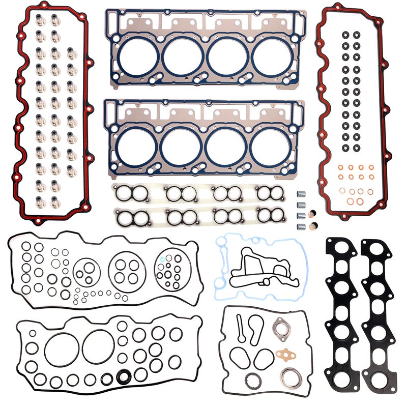 Full Head Gasket Set18mm MLS Engine Cylinder kit for 60L V8 Powerstroke Diesel Turbo fits for Ford F250 F350 F450 F550 Super Duty E450 E350 Club Wagon Excursion 20032010