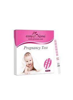 Easy@Home Pregnancy Test Strips Kit: 10-Pack HCG Test Strips, Early Detection Home Pregnancy Test, Over 99% Accurate