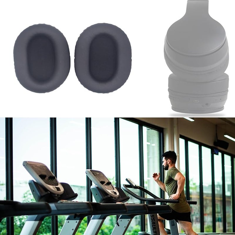 Navy Blue Replacement Ear Pads Covers For Sony WHCH710N CH700N Headset Soft Protein Earmuff - Image 3