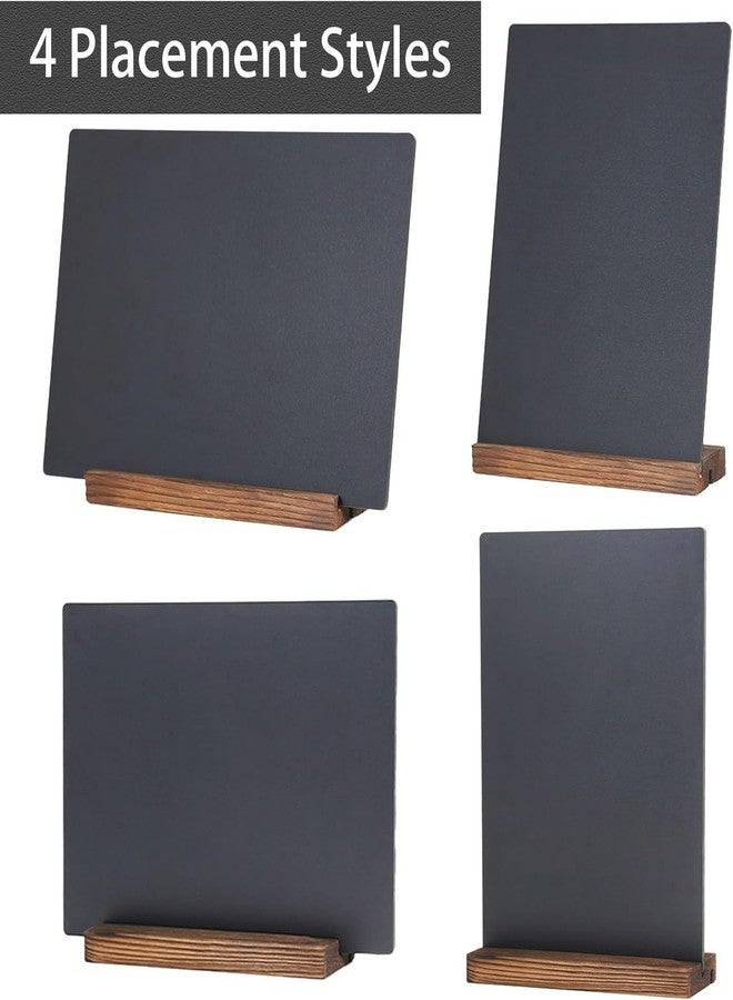 YEEON Chalkboard Sign - 8.7x12 in Decorative Family Message Board with Base - Image 2
