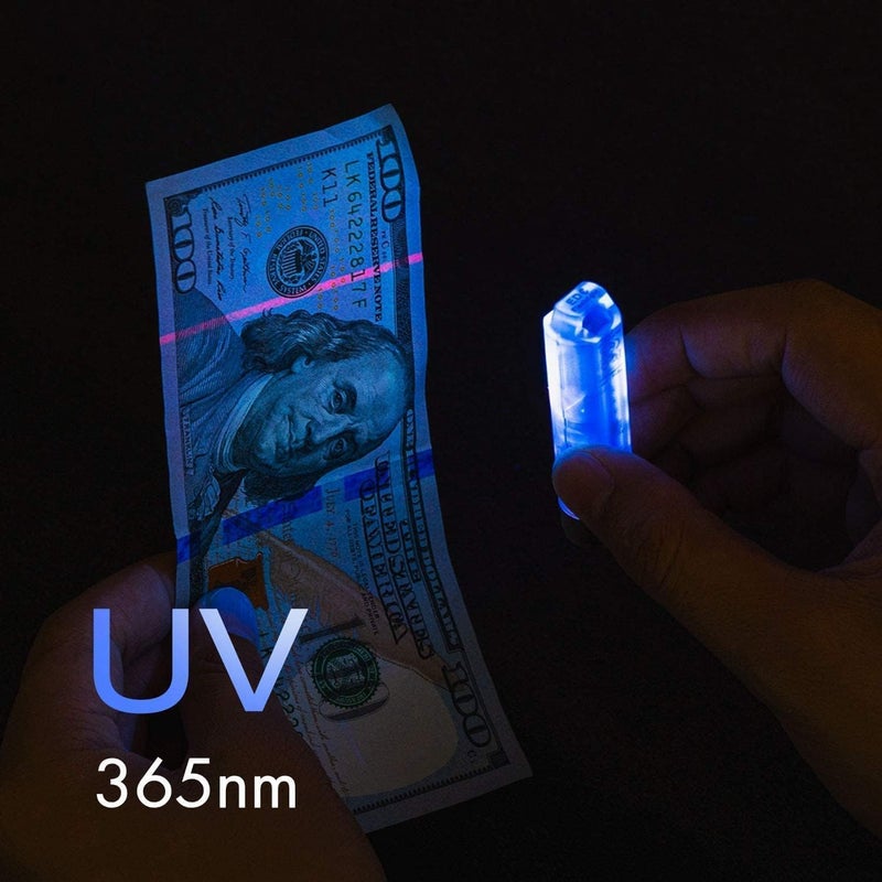 RovyVon A8 Pocket Torch 650 Lumen Rechargeable Keychain Flashlight with Lockout Mode, Red, Waterproof - Image 3
