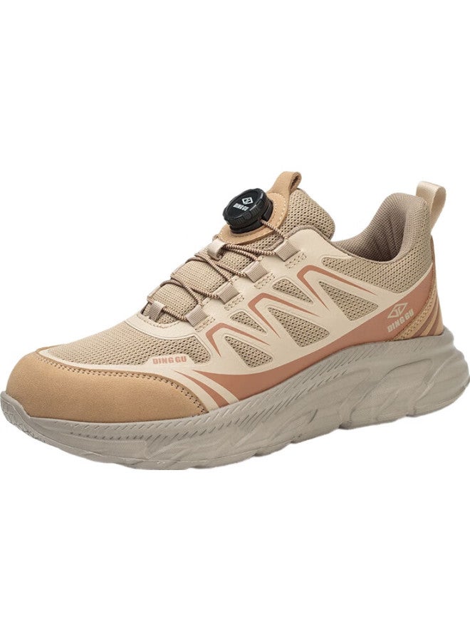 Dinggu Men'S Lightweight Breathable Anti-Smashing Anti-Piercing Steel Toe Work Shoes With Smart Buckle Jd8071D44 - Image 2