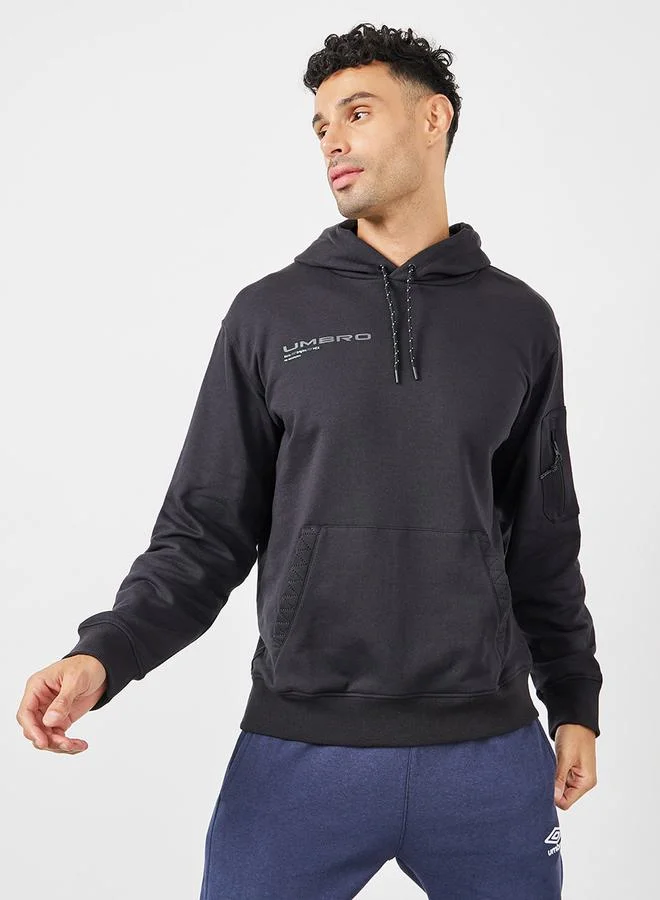 umbro Utility Graphic Hoodie with Front Pocket