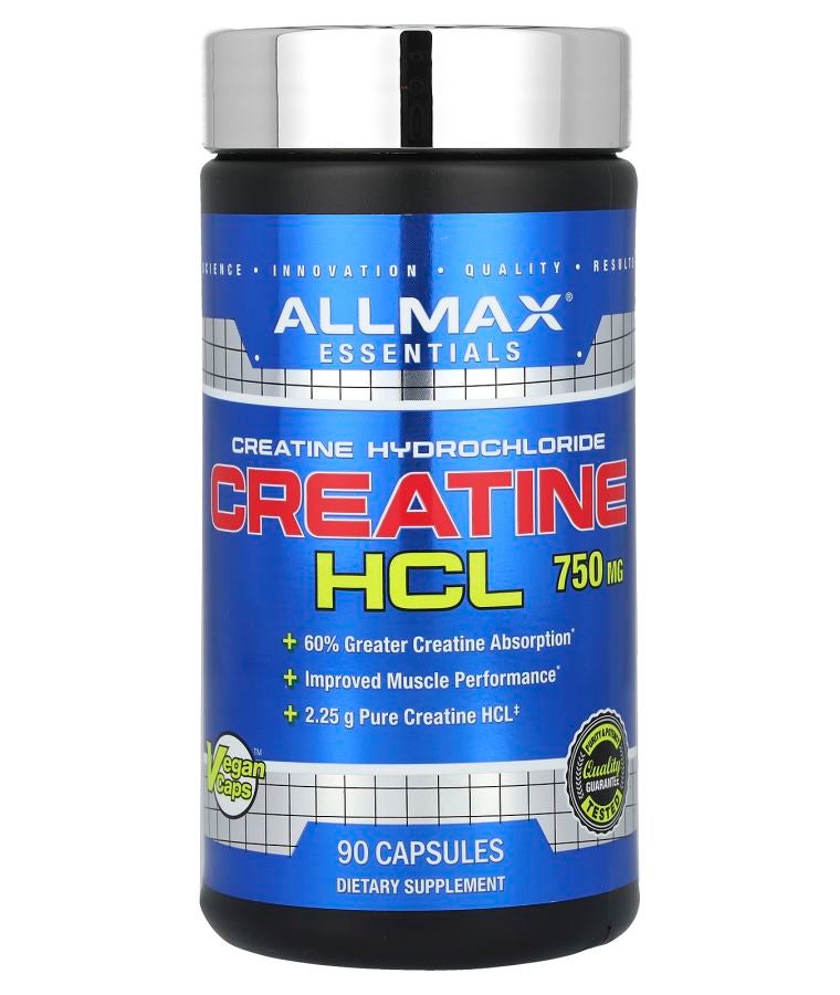 Allmax Creatine HCL 750 mg 90 Capsules