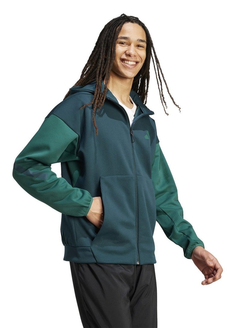 Adidas Z.N.E. Full-Zip Hoodie - Image 5