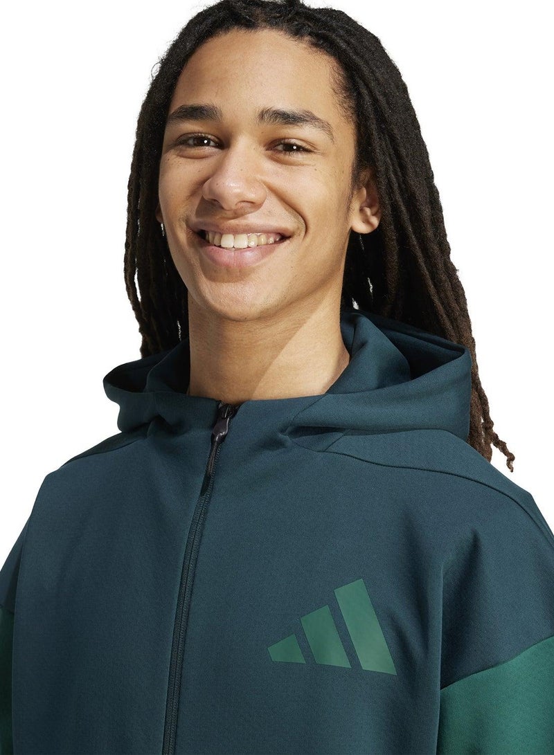 Adidas Z.N.E. Full-Zip Hoodie - Image 3