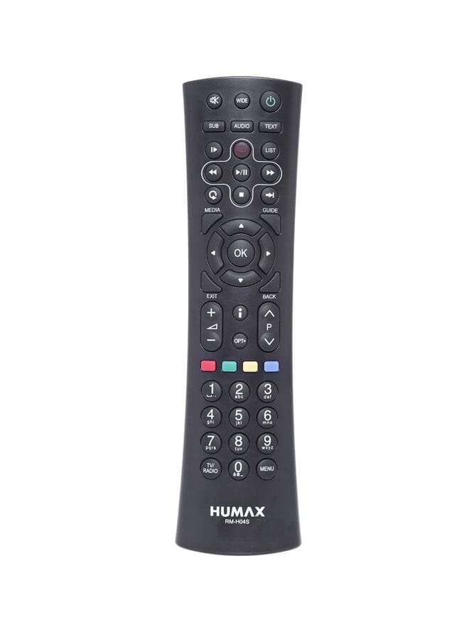 Humax Satellite Receiver Remote Control For Humax Black - Image 1